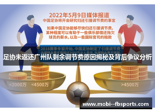足协未返还广州队剩余调节费原因揭秘及背后争议分析